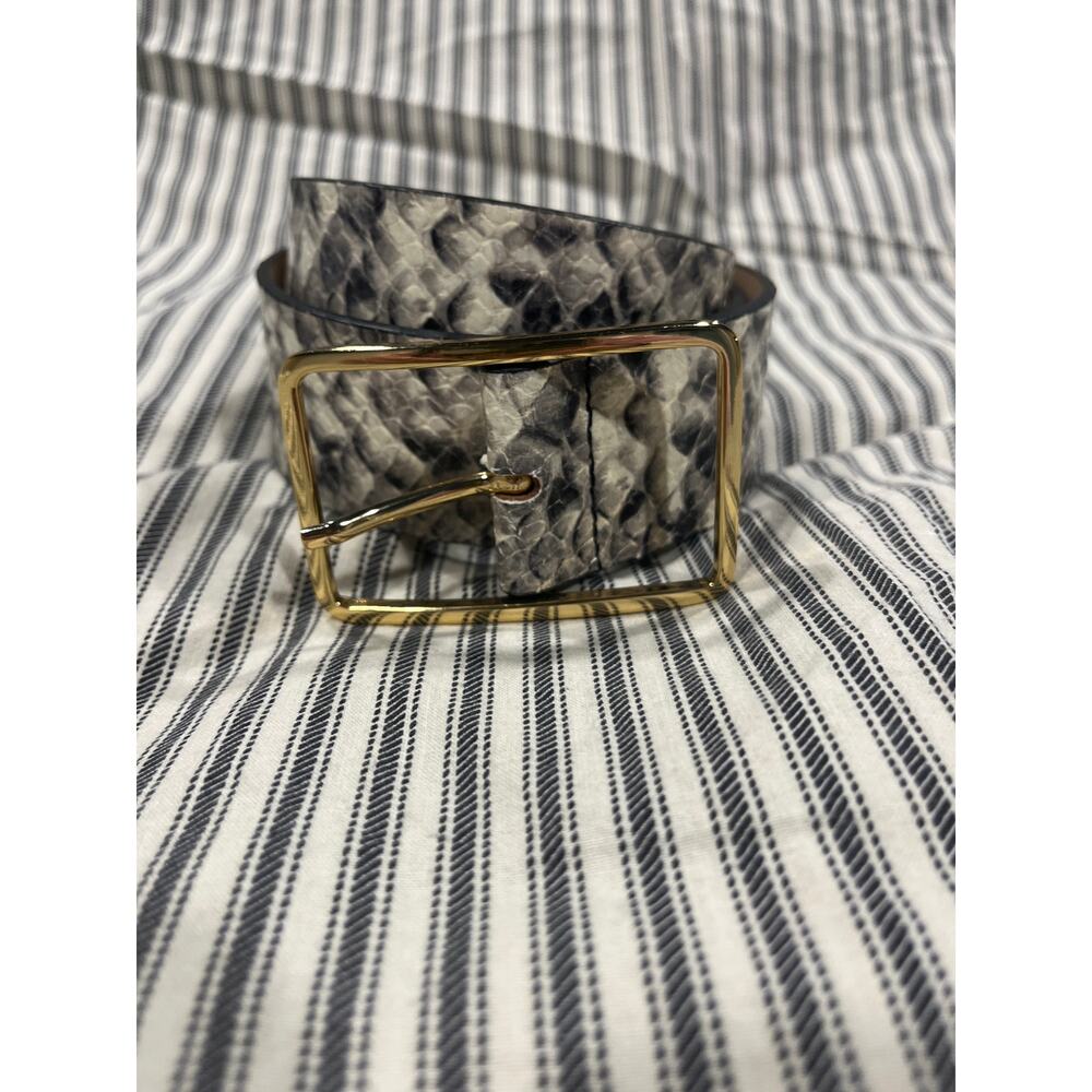 B-low the beltbelt genuine leather Italy small python women’s B-LOW THE BELT